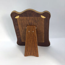 Load image into Gallery viewer, Art Nouveau Style Silver Photograph Frame with Flower Detail