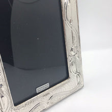 Load image into Gallery viewer, Art Nouveau Style Photograph Frame With Stylised Lillies