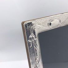 Load image into Gallery viewer, Art Nouveau Style Photograph Frame With Stylised Lillies