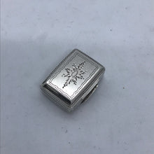 Load image into Gallery viewer, George IV Silver Vinaigrette John Bettridge 1824