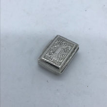 Load image into Gallery viewer, George IV Silver Vinaigrette John Bettridge 1824