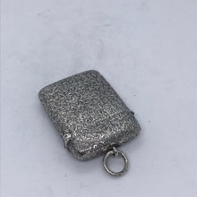 Load image into Gallery viewer, Silver Vesta With Round Cartouche Birmingham 1894