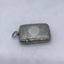 Load image into Gallery viewer, Silver Vesta With Round Cartouche Birmingham 1894