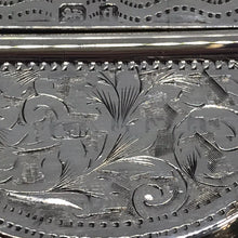 Load image into Gallery viewer, Edwardian Silver Triple Stamp Box A & J Zimmerman Birmingham 1903