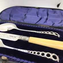 Load image into Gallery viewer, Boxed Christening Set Atkin Brothers Sheffield 1900