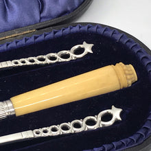 Load image into Gallery viewer, Boxed Christening Set Atkin Brothers Sheffield 1900