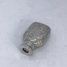 Load image into Gallery viewer, Silver Morton's Patent "The Maze" Vesta Stamped Sterling Silver