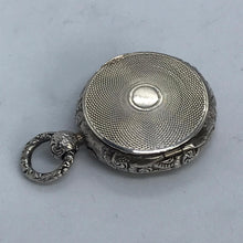 Load image into Gallery viewer, Pocket Watch Shaped Silver Vinaigrette Gervaise Wheeler Birmingham 1835