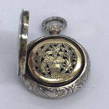 Load image into Gallery viewer, Pocket Watch Shaped Silver Vinaigrette Gervaise Wheeler Birmingham 1835