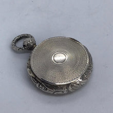 Load image into Gallery viewer, Pocket Watch Shaped Silver Vinaigrette Gervaise Wheeler Birmingham 1835