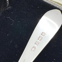 Load image into Gallery viewer, Silver Christening Set = Egg Cup, Spoon And Napkin Ring Set Birmingham 1968