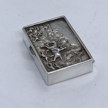 Load image into Gallery viewer, Novelty Silver Box With Embossed Hunting Scene