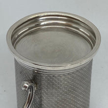 Load image into Gallery viewer, Silver Christening Mug Hallmarked George Unite Birmingham 1875