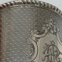 Load image into Gallery viewer, Silver Christening Mug Hallmarked George Unite Birmingham 1875
