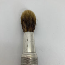 Load image into Gallery viewer, Rare And Unusual Antique Silver Travelling Shaving Brush Hallmarked London 1875