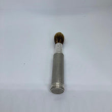 Load image into Gallery viewer, Rare And Unusual Antique Silver Travelling Shaving Brush Hallmarked London 1875