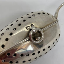 Load image into Gallery viewer, Edwardian Silver Tea Infuser Hallmarked C E Williams Birmingham 1901