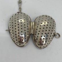 Load image into Gallery viewer, Edwardian Silver Tea Infuser Hallmarked C E Williams Birmingham 1901