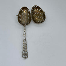 Load image into Gallery viewer, Edwardian Silver Tea Infuser Hallmarked C E Williams Birmingham 1901