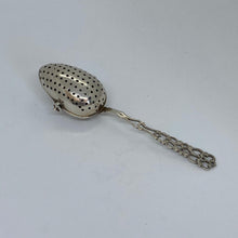 Load image into Gallery viewer, Edwardian Silver Tea Infuser Hallmarked C E Williams Birmingham 1901