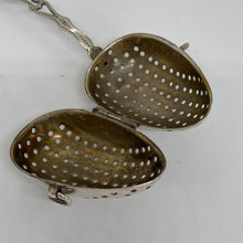 Load image into Gallery viewer, Edwardian Silver Tea Infuser Hallmarked C E Williams Birmingham 1901