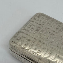 Load image into Gallery viewer, George III Silver Snuff Box With Greek Key Decoration Matthew Linwood Birmingham 1804