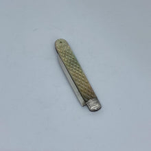 Load image into Gallery viewer, Silver And Mother Of Pearl Fruit Knife George Unite Birmingham 1858