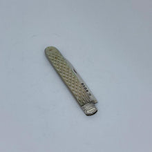 Load image into Gallery viewer, Silver And Mother Of Pearl Fruit Knife George Unite Birmingham 1858