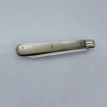 Load image into Gallery viewer, Silver And Mother Of Pearl Fruit Knife Thomas Marples Sheffield 1895
