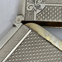 Load image into Gallery viewer, Silver Card Case George Unite Birmingham 1881 In Original Box