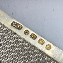 Load image into Gallery viewer, Silver Card Case George Unite Birmingham 1881 In Original Box