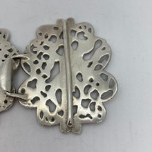 Load image into Gallery viewer, Hallmarked Silver Nurses Buckle Stokes & Ireland Chester 1898