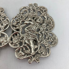 Load image into Gallery viewer, Hallmarked Silver Nurses Buckle Stokes & Ireland Chester 1898