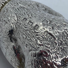 Load image into Gallery viewer, Edwardian Solid Silver Teddy Bear Pepperette William Vale & Sons Birmingham 1908