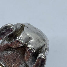 Load image into Gallery viewer, Edwardian Solid Silver Teddy Bear Pepperette William Vale & Sons Birmingham 1908