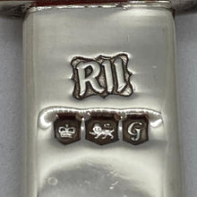 Load image into Gallery viewer, Solid Silver Letter Opener With Roman Soldier Finial Irish Silver Company 1974