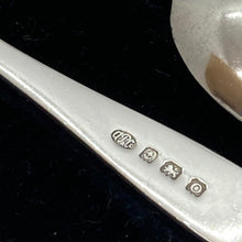 Load image into Gallery viewer, Set Of Silver Teaspoons With Patterned Handles Arthur Price Birmingham 1938