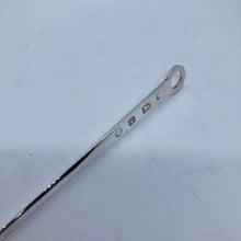 Load image into Gallery viewer, Hallmarked Silver Letter Opener Designed As A Meat Skewer Francis Howard Sheffield 1979