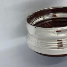 Load image into Gallery viewer, Hallmarked Solid Silver Wine Bottle Coaster / Holder Small Size New And Boxed