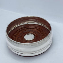 Load image into Gallery viewer, Hallmarked Solid Silver Wine Bottle Coaster / Holder Celtic Design New And Boxed