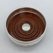 Load image into Gallery viewer, Hallmarked Solid Silver Wine Bottle Coaster / Holder Celtic Design New And Boxed