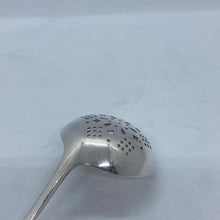 Load image into Gallery viewer, Hallmarked Silver Sifter Spoon Maxfield & Sons Sheffield 1913