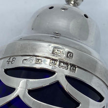 Load image into Gallery viewer, Edwardian Silver Pair Of Pepperettes Birmingham 1904 Art Nouveau