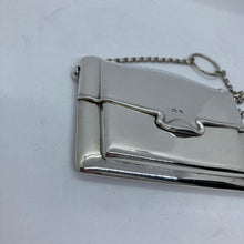 Load image into Gallery viewer, Art Nouveau Silver Ladies Card Case In Original Box Birmingham 1906
