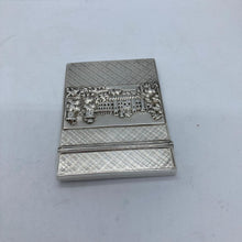 Load image into Gallery viewer, Silver Castle Top Card Case Nathaniel Mills Warwick Castle And Kenilworth Castle
