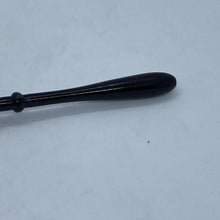 Load image into Gallery viewer, Hallmarked Silver Candle Snuffer With Turned Wooden Handle - Small