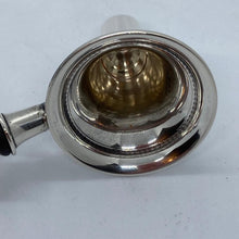 Load image into Gallery viewer, Large Hallmarked Silver Candle Snuffer With Turned Wooden Handle