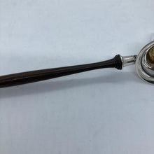 Load image into Gallery viewer, Large Hallmarked Silver Candle Snuffer With Turned Wooden Handle