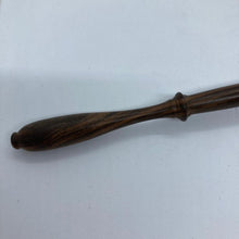 Load image into Gallery viewer, Large Hallmarked Silver Candle Snuffer With Turned Wooden Handle
