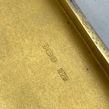 Load image into Gallery viewer, Continental Silver Snuff Box With Canted Corners 1924